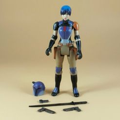 SabineGear.jpg STL-Datei Sabine Zaunkönig Knickfigur 1/18 Maßstab Vividmotion Remix・3D-Druckvorlage zum Herunterladen