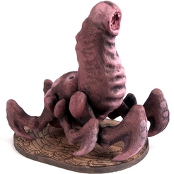 Capture_d__cran_2015-09-15___00.08.29.png Free STL file Cave Worm, 28mm Miniature・3D printable object to download