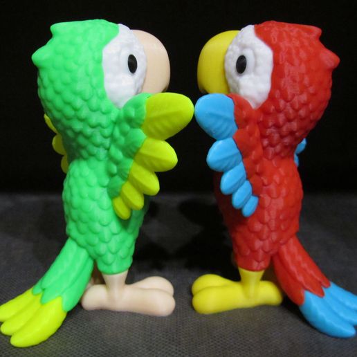 Cute-Parrot-5.jpg Cute Parrot (Easy print and Easy Assembly)