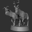 Preview010.jpg Thor s Goats - Thor Love and Thunder 3D print model