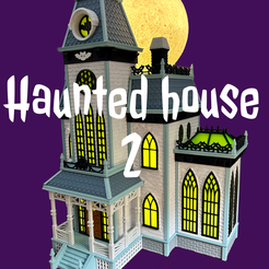 Cults3d-main-haunted-house-2-pic.png 3D file HAUNTED HOUSE 2・3D printer model to download