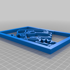 9573a7a9-e71f-4ad6-ad99-edc1235806f2.png Free 3D file Milhouse framed wall art・3D print design to download