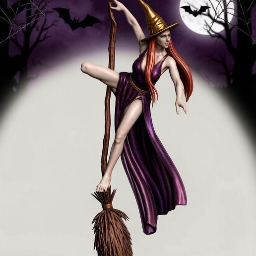 Witch on the Pole Dance