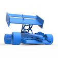 76.jpg Diecast Supermodified front engine Winged race car V2 Scale 1:25