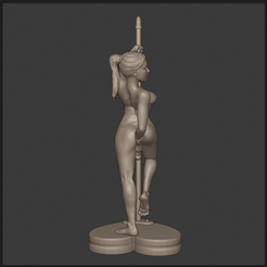 Futa_Pole8.png STL file Sarah Futa Pole Dance・Template to download and 3D print