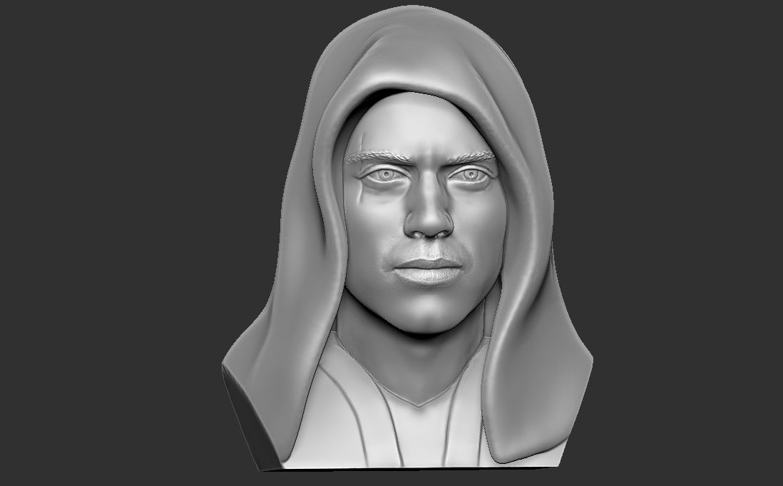 14.jpg Télécharger fichier OBJ Buste d'Anakin Skywalker pour l'impression 3D • Plan imprimable en 3D, PrintedReality