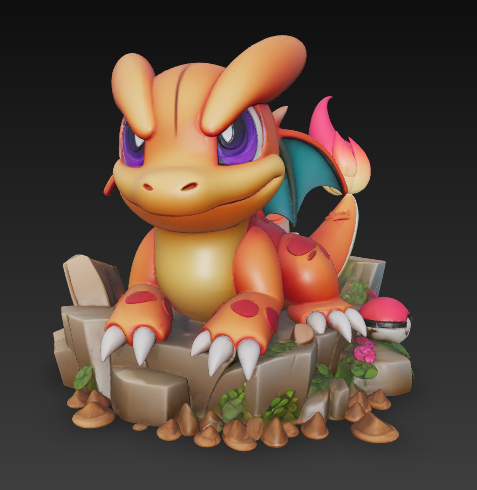 POKÉMON - SALAMÈCHE (241 PIÈCES) - 4D BUILD