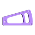 DERIERE.stl Camber ruler