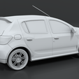 8.png Renault Sandero separated parts STL for 3D printing 3D print model