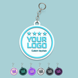 0.png Customizable Logo KeyChain STL - Read Description
