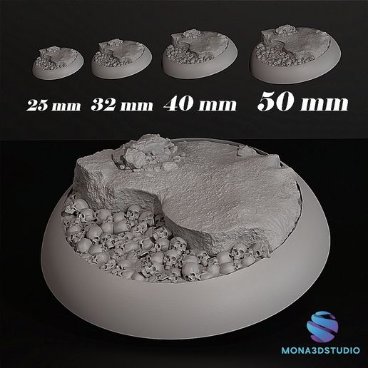Socles Ronds En Résine 40mm - Pour Figurines Wargames Et Modélisme - Fabriqués En France - Neuf