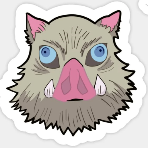 inosuke keychain 3D model