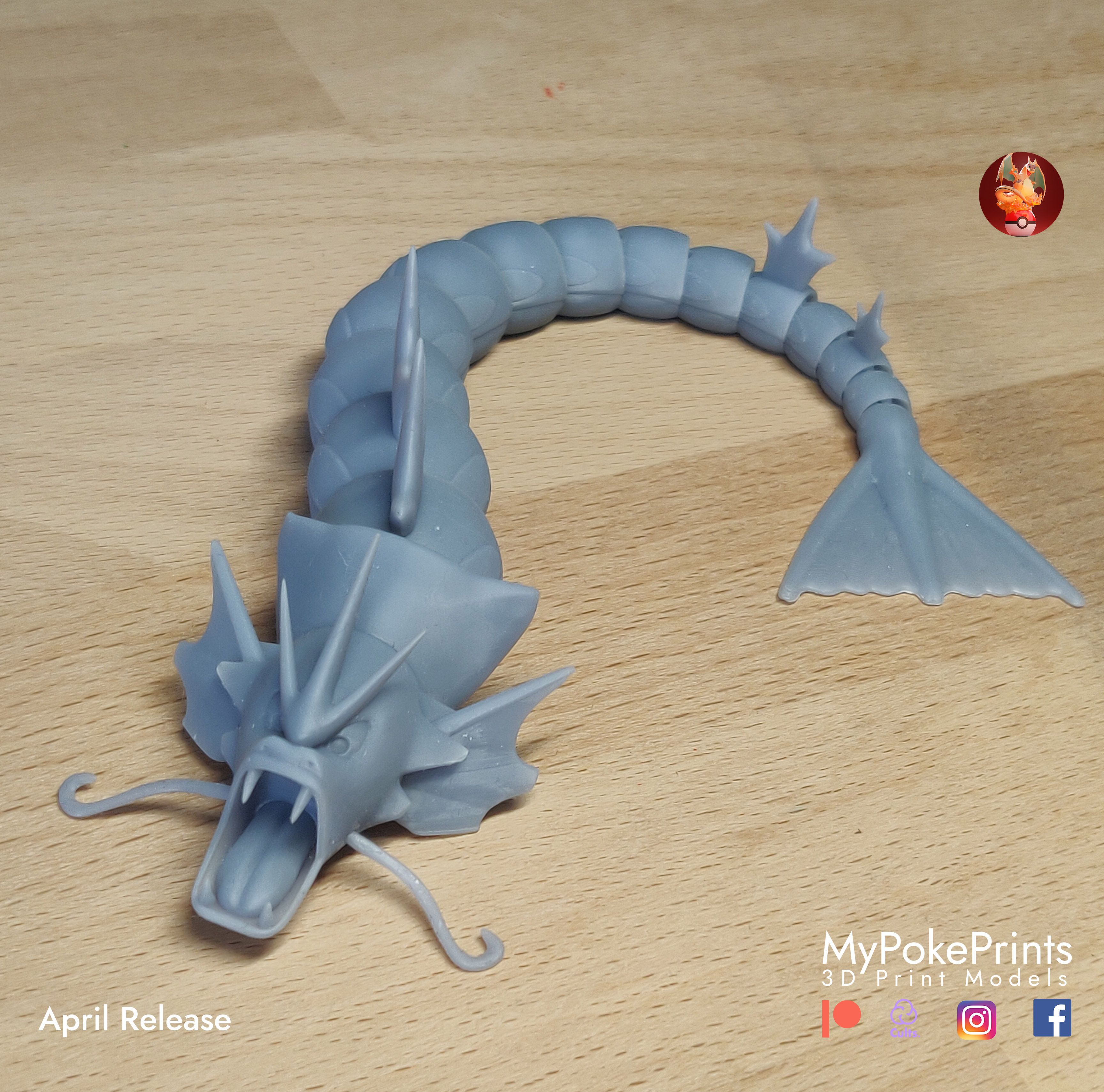IMG_20220409_111733-copy.jpg 3D file Gyarados - Articulated Flexi Pokemon・3D printable model to download, Mypokeprints