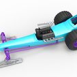 3.jpg Diecast Переднемоторный снегоуборочный драгстер старой школы Масштаб 1:25
