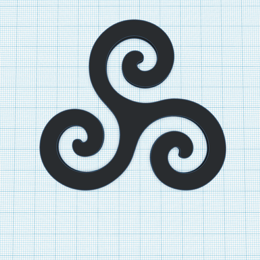 triskelion-13.png Triquetra symbol, Holy Trinity or triskelion, Celtic symbol of eternity, Trinity symbol keychain, spiritual wall art decor, fridge magnet, pendant, SET of 3 pcs