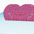 tissue_holder_ver_2_b.png Beautiful Heart Shaped Napkin Holder Table Tissue Holder