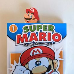 Mario1.jpg Free 3D file Bookmark Mario・3D printing design to download