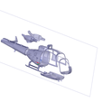 Diseñar4.png SA341 Gazelle helicopter (TRex450)