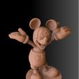 ZBrush-Document4.jpg Mickey Mouse.3D druckbar.STL.