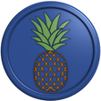 Pineapple-Coaster-Front.png Pineapple Drink Coaster