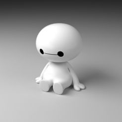 bm01.jpg Free 3D file BayMax Chibi・3D printing idea to download