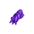 left_arm.stl Zinogre - Jinouga - Monster Hunter - 3D Fan Art -