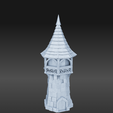 mau163.png1.png Fantasy Wizard Tower 3D Model – Magical Stone Tower with Runes