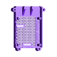 FULL_SLOTTED.STL Étui Pi 4B Framboise Framboise