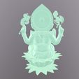 3.jpg Lord Ganesha - 3D göttliche Skulptur für 3D-Druck