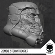 9.png Storm Trooper Zombie Slayer Head for 6 inch action figures