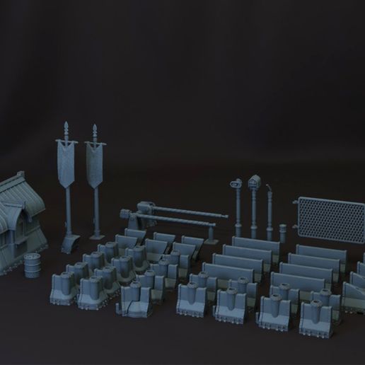 4_Render.jpg Krevarian Checkpoint and Barriers