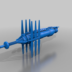 Ron_Long_High_Poly_B5_Full.png Бесплатный STL файл Babylon 5・Дизайн 3D-принтера для скачивания
