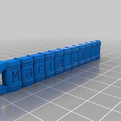 bookshelfkeychain_tnh_20150714-25888-1362uk7-0.png Free STL file Marie-Laure・3D printing template to download