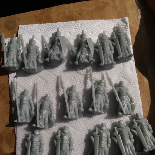 Knight (28mm scale Wrath & Ruin preview model)