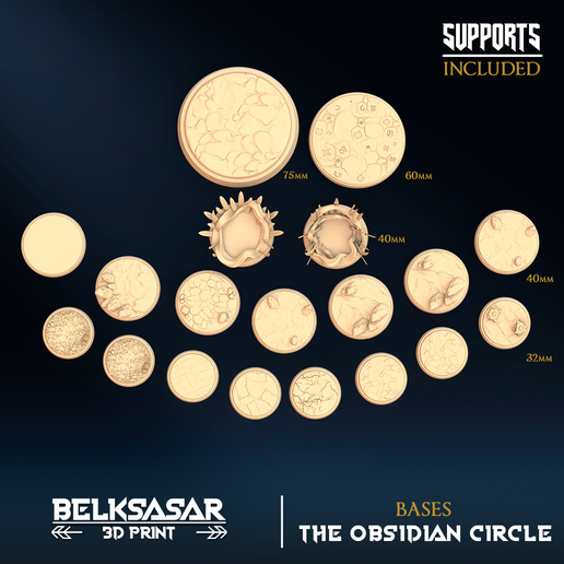 The Obsidian Circle - Basis 3D model