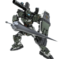 GlineAssault-BO2.png Mobile Suit Gundam RX-81AS G-Line Assault Armor Heat Lance