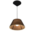 Modelo-16-Marrom-3.png CEILING LIGHT LAMP 3D PRINT AND LASER CUT FILES MODEL 16