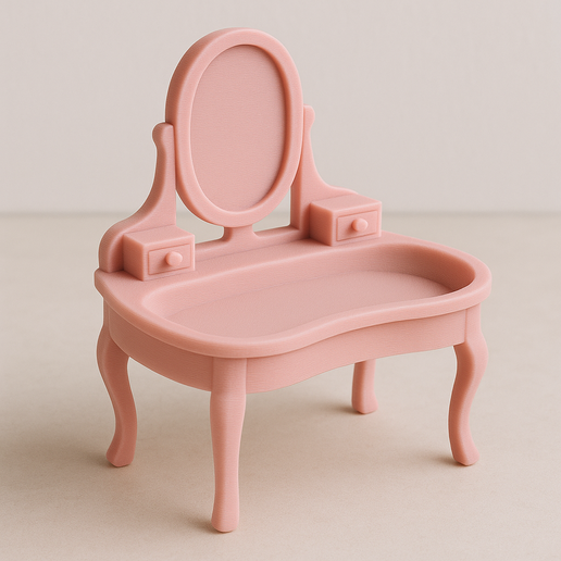 3d Model 3d Printed Dollhouse Furniture 3d Print Barbie Furniture