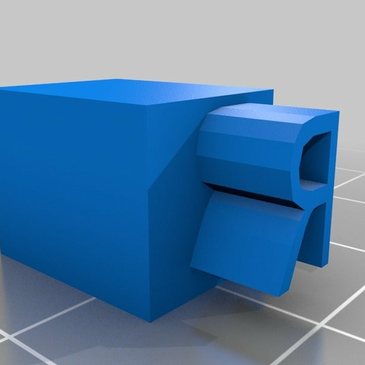 Pointeau Lettre R - 3D model önizlemesi