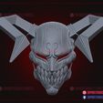 Bleach_Ichigo_the_whole_hollow_mask_3d_print_model_10.jpg Bleach The Whole Hollow Mask - Ichigo Hollow Vasto Lorde Mask