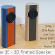 Tower_35_Cover.jpg Free STL file Tower 35 Speaker - BMR Driver・3D printing design to download, zx82