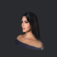 model-1.png kim-kardashian-bust/head/face ready for 3d printing