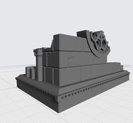 ruin-11.jpg RETRO GOTHIC CORNER RUINS SET - 20 cantos em ruínas