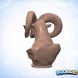 jpg_frame_04.jpg Powerful Black Stone Ram Bust – RDW3D-H2YIJ