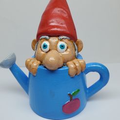 Cute WateringCan Gnome, j46da