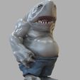 King-Shark.2201.jpg King Shark - Chibi version-Suicide Squad-fanart