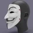 1.568.jpg Guy Fawkes Mask 3D printed model
