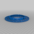 filo3D_V1.png Fichier STL gratuit Flasque pour bobine filo3D - Flange for Filo3D spools (or flasks)・Plan pour impression 3D à télécharger