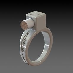 1.jpg STL-Datei SMOKING RING kostenlos・Objekt zum Herunterladen und Drucken in 3D