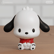 pochacco01.png Pochacco Chibi Sanrio 3 Modelos Lindo
